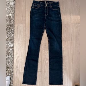 7 for all mankind— straight leg jeans